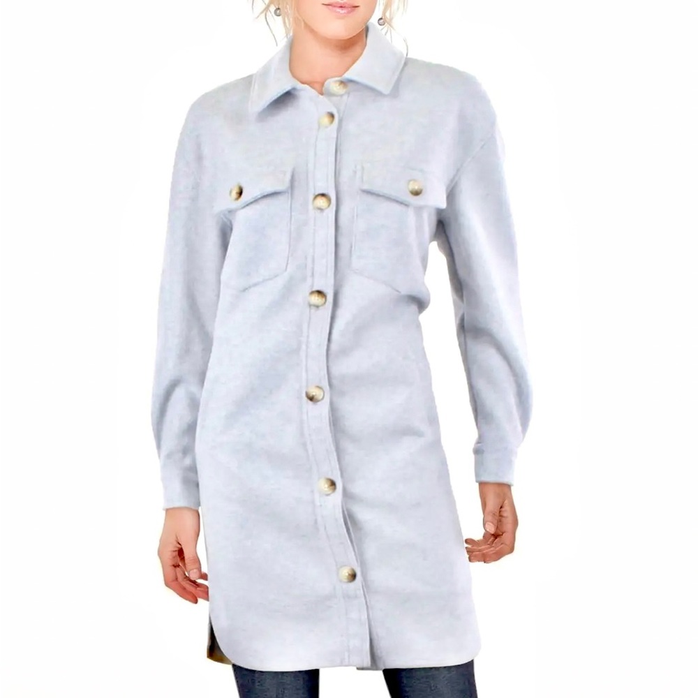 Blank NYC Long Shacket